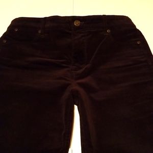 NWOT Talbots Stretch Corduroy Straight Leg Pant Size 10L